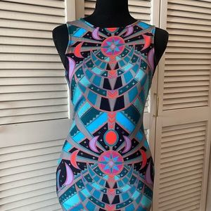 Mara Hoffman printed cut-out midi dress